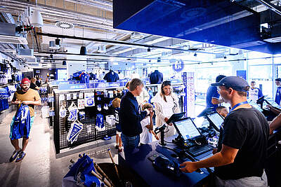 Die KSC-FanWelt im BBBank Wildpark