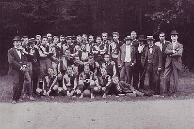 Gruppenbild der Gründungsmannschaft 1894