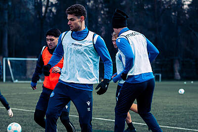 Auftakttraining der U23. 