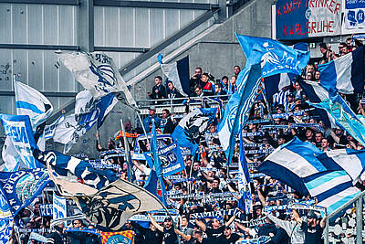 KSC-Fans in Darmstadt