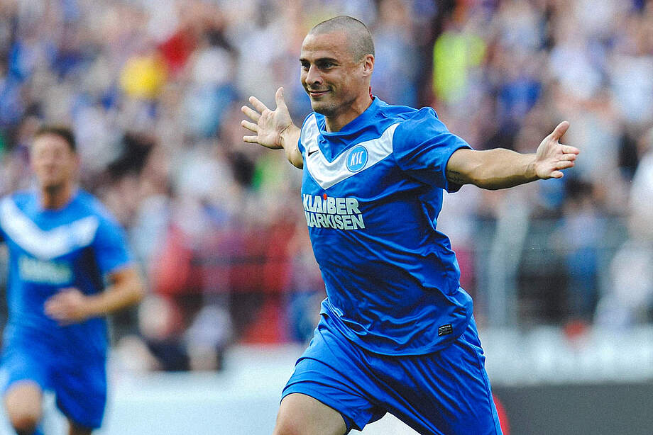 Timo Staffeldt beim Torjubel