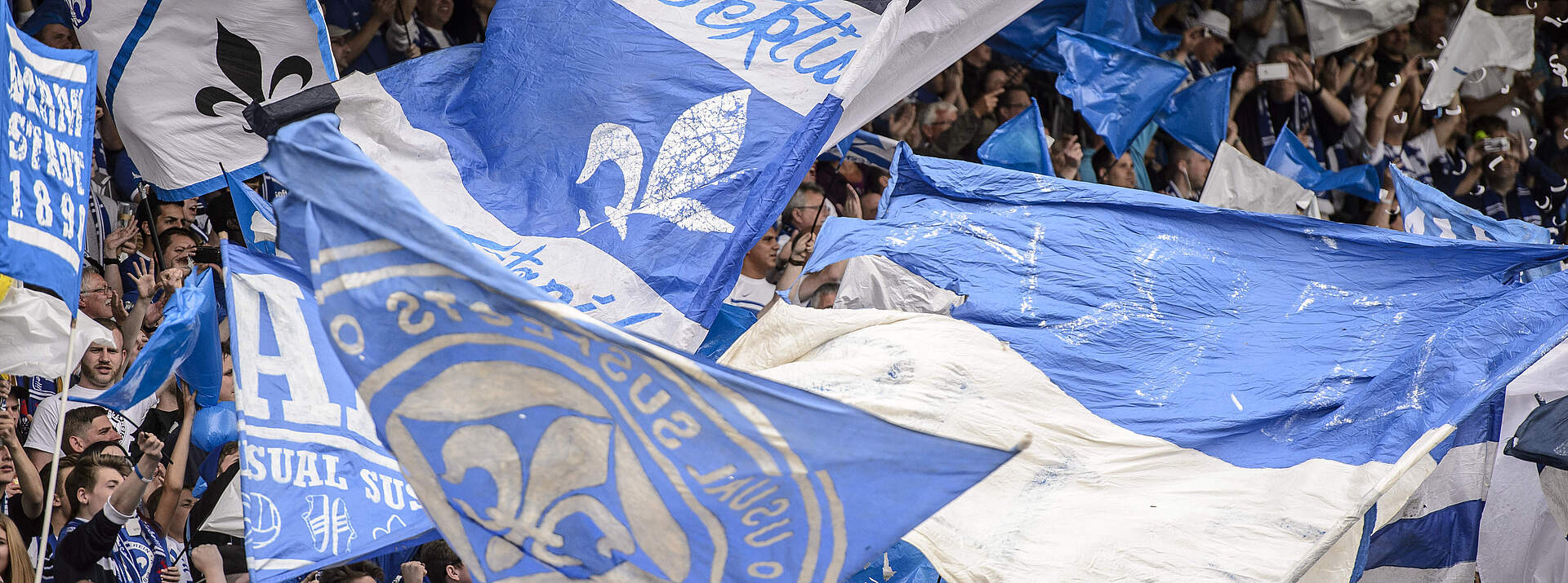 Fahnenmeer SV Darmstadt 98