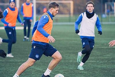 Jakob Weißer im Training.