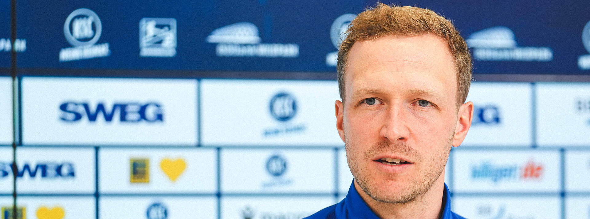 Max Senft bei der Pressekonferenz