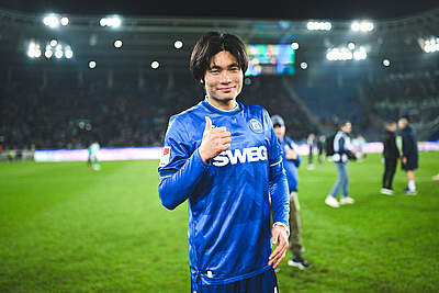 Shio Fukuda nach dem Spiel