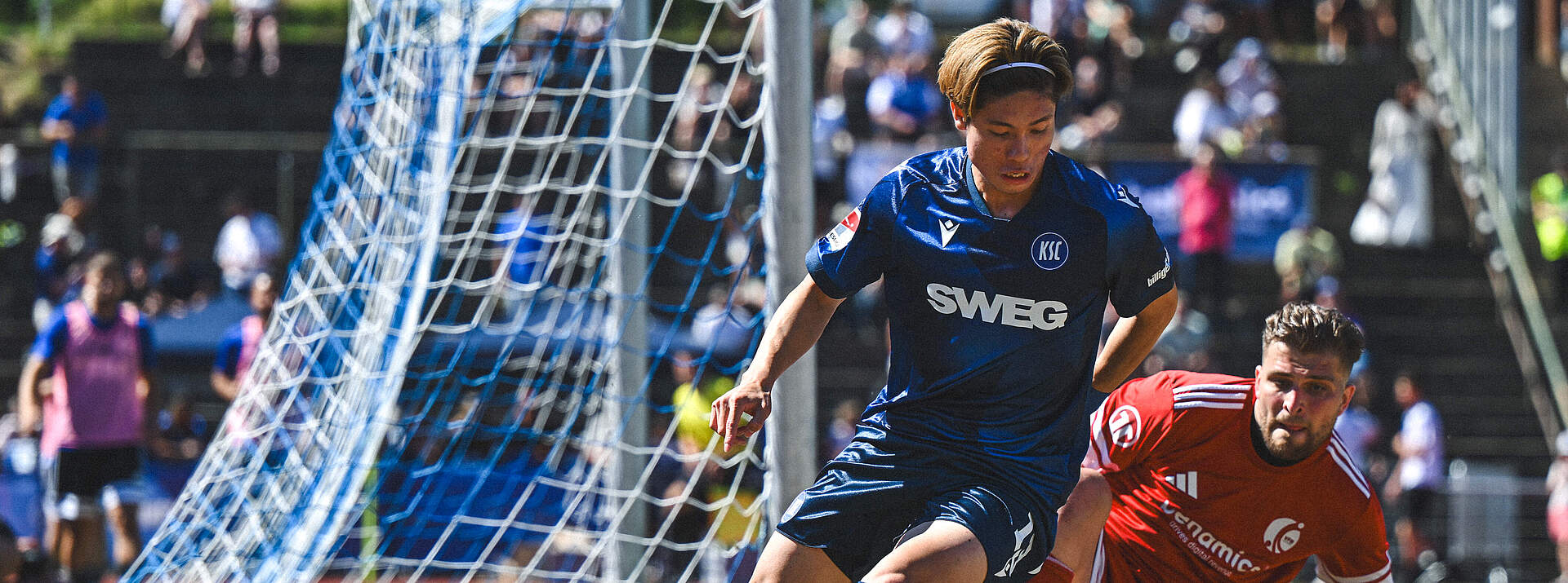 Fukuda im Angriff