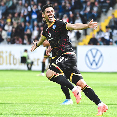 Stindl beim Torjubel