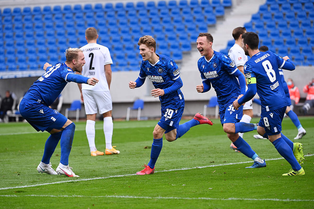 Klarer KSC-Sieg Gegen Sandhausen: KSC - MEINE HEIMAT.