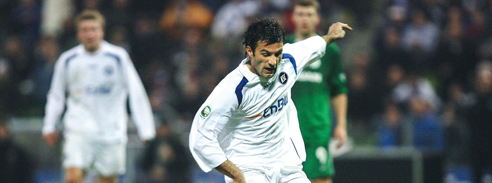 Edmond Kapllani, DFB-Pokal KSC