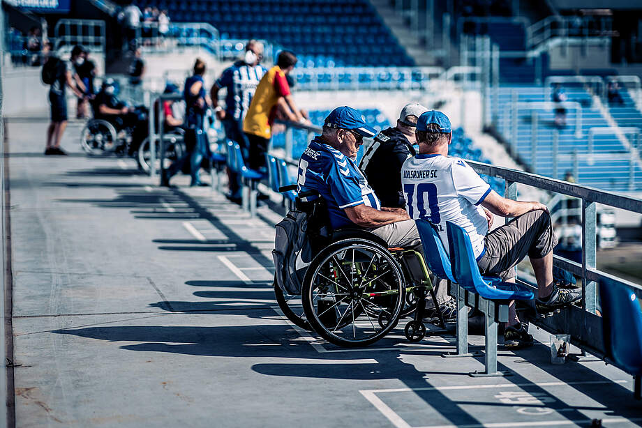 KSC-Fans im Stadion