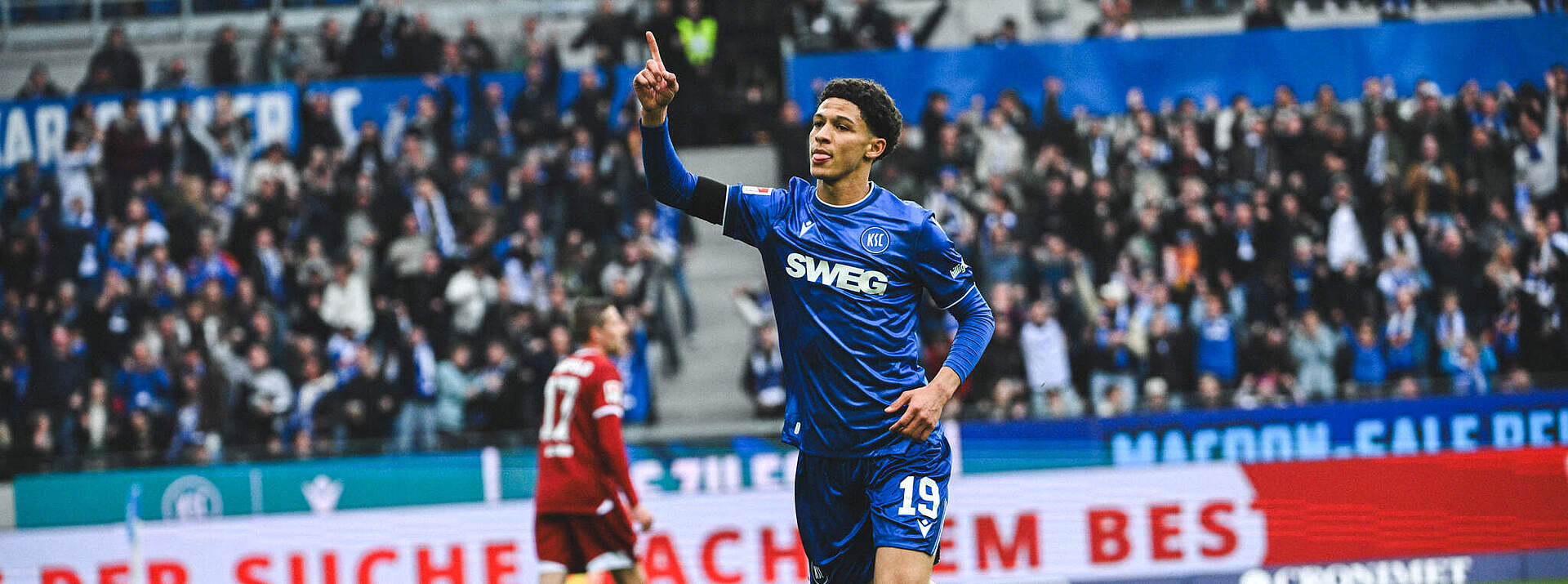 Louey Ben Farhat beim Torjubel