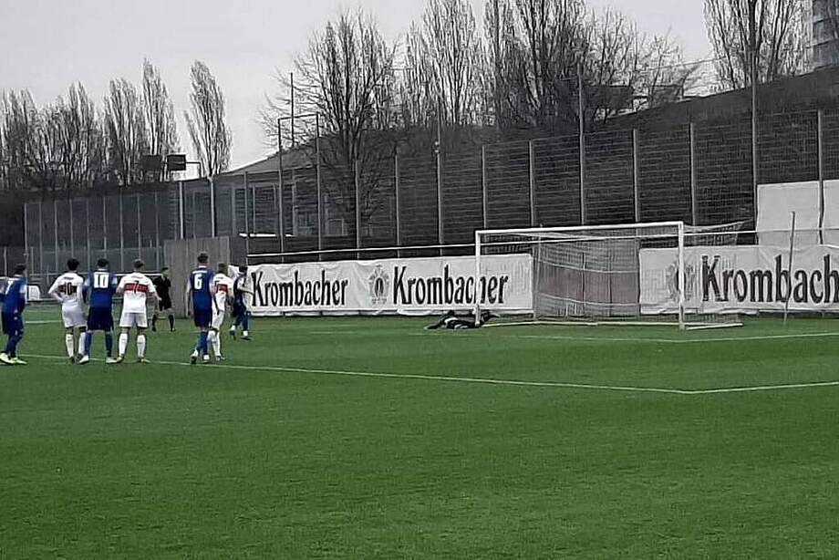 Punktgewinn Im Derby U19 Mit 2 2 Beim Vfb Stuttgart Ksc Meine