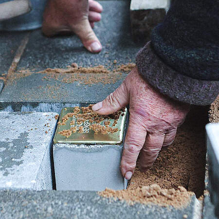 Stolperstein für Walther Bensemann
