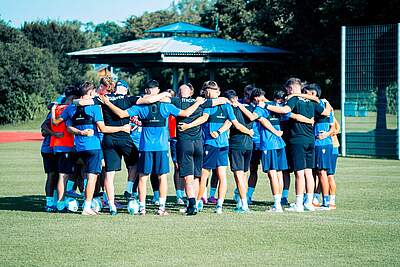 Die U19 schwört sich auf das Pokalspiel ein