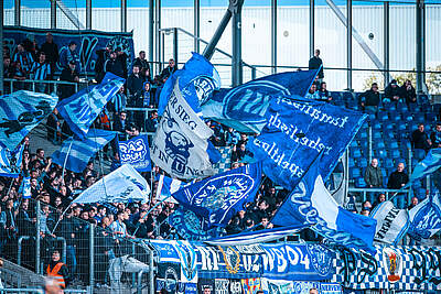 KSC-Fans in Braunschweig