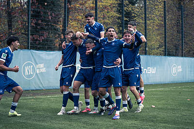 U19 bejubelt den Halbfinaleinzug!